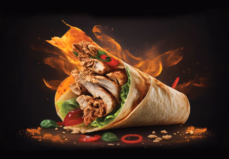 بوفية تسالي Fast food