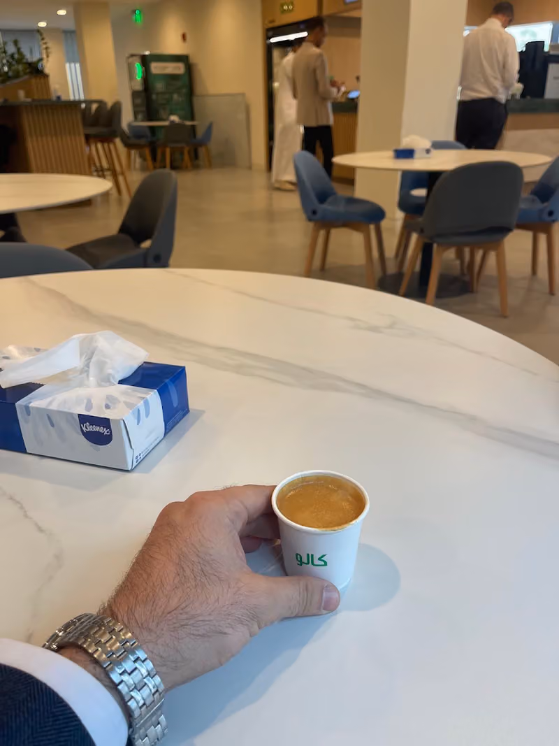 CALO cafe in SEDRA ROSHN office