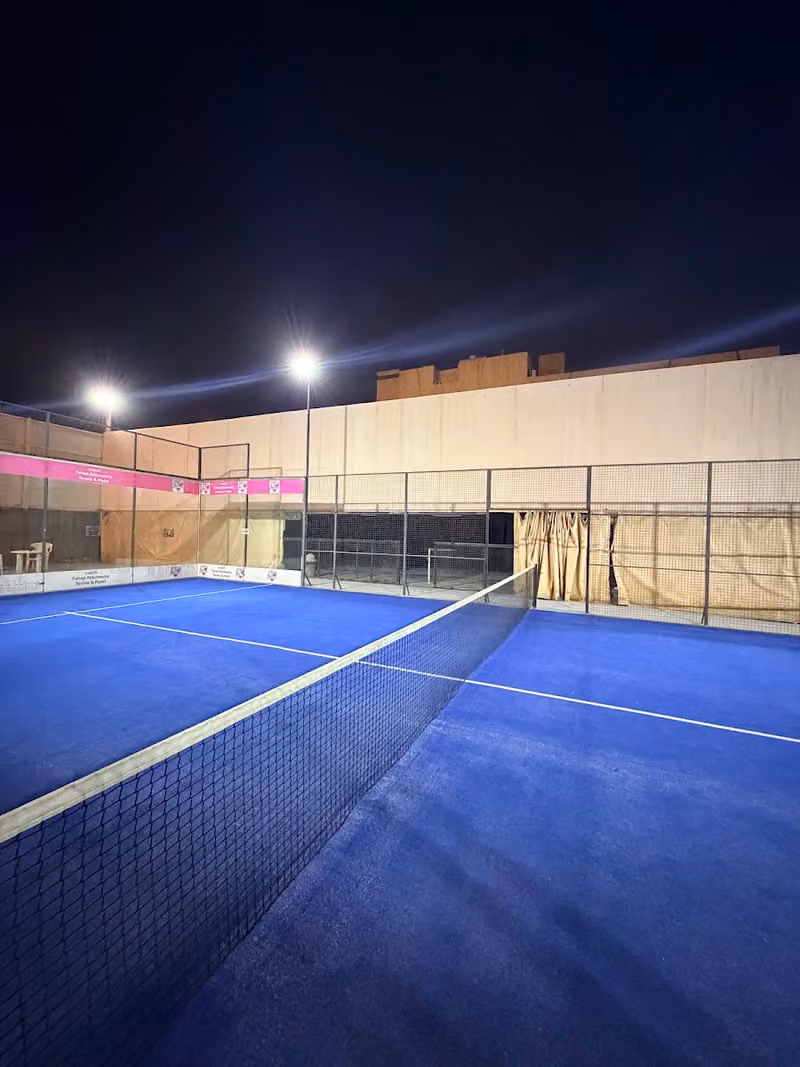 Captain Fahad Tennis Court 🎾