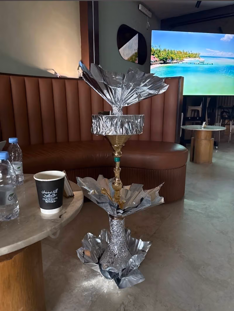 Caribbean waves lounge كاريبيان ويفز لاونج