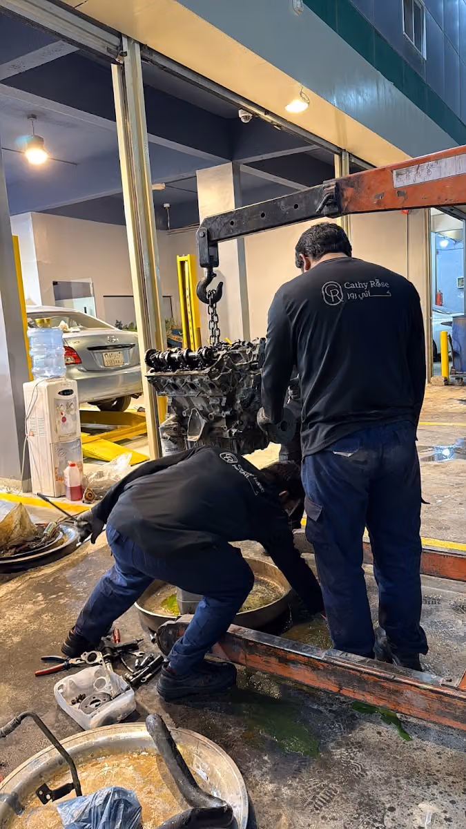 Cathy rose car workshop شركة كاثي روز الورشة للصيانه السيارات