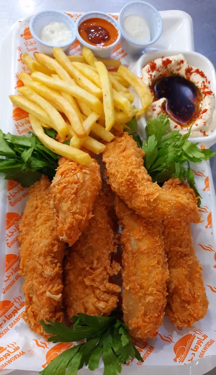 مطعم نكهة الدجاج