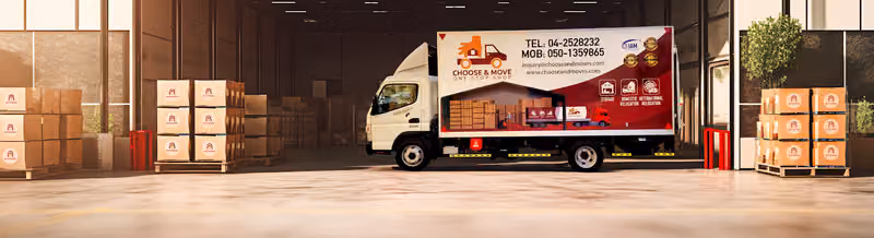 CHOOSE AND MOVE KSA ( Logistics & Storage )