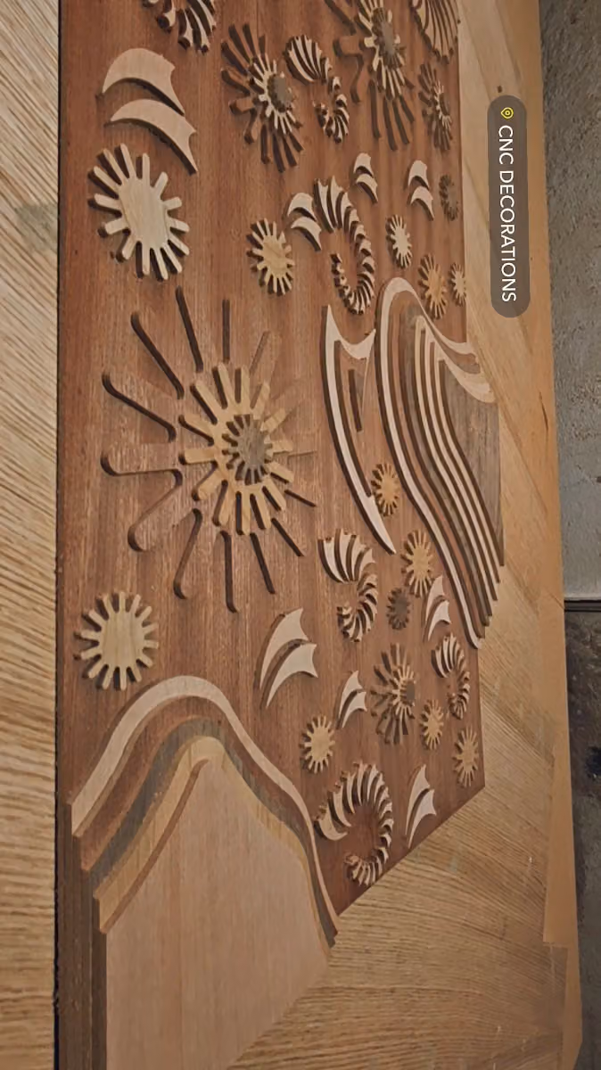 CNC decorations