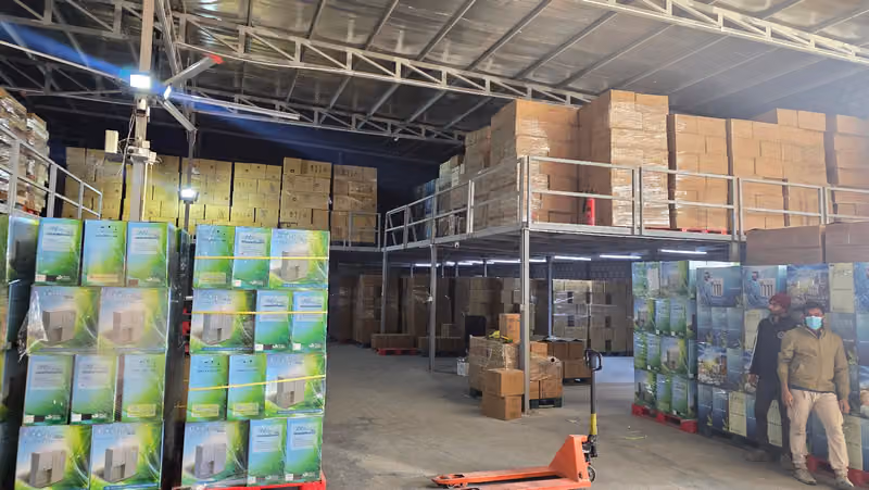 Coolpex International Riyadh Warehouse