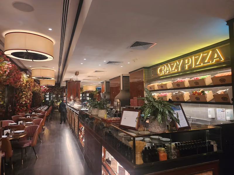 Crazy Pizza Oud Square