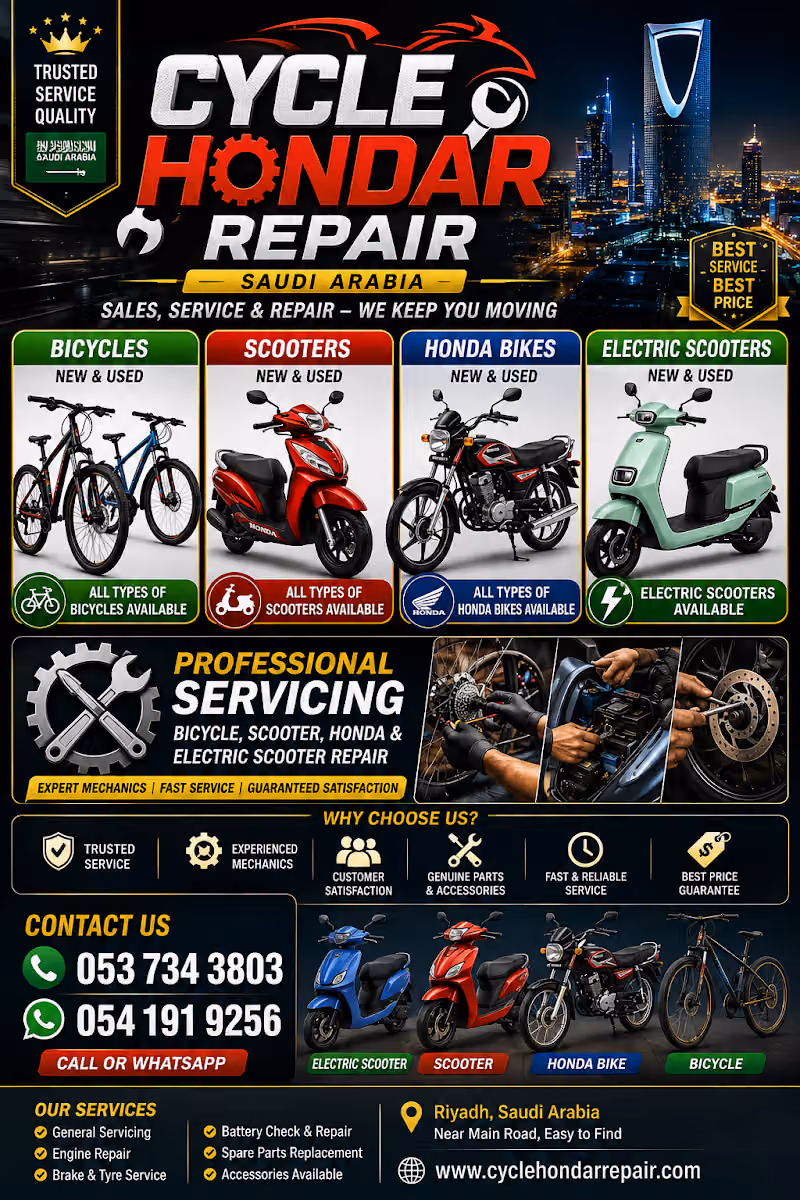 Cycle hondah repair