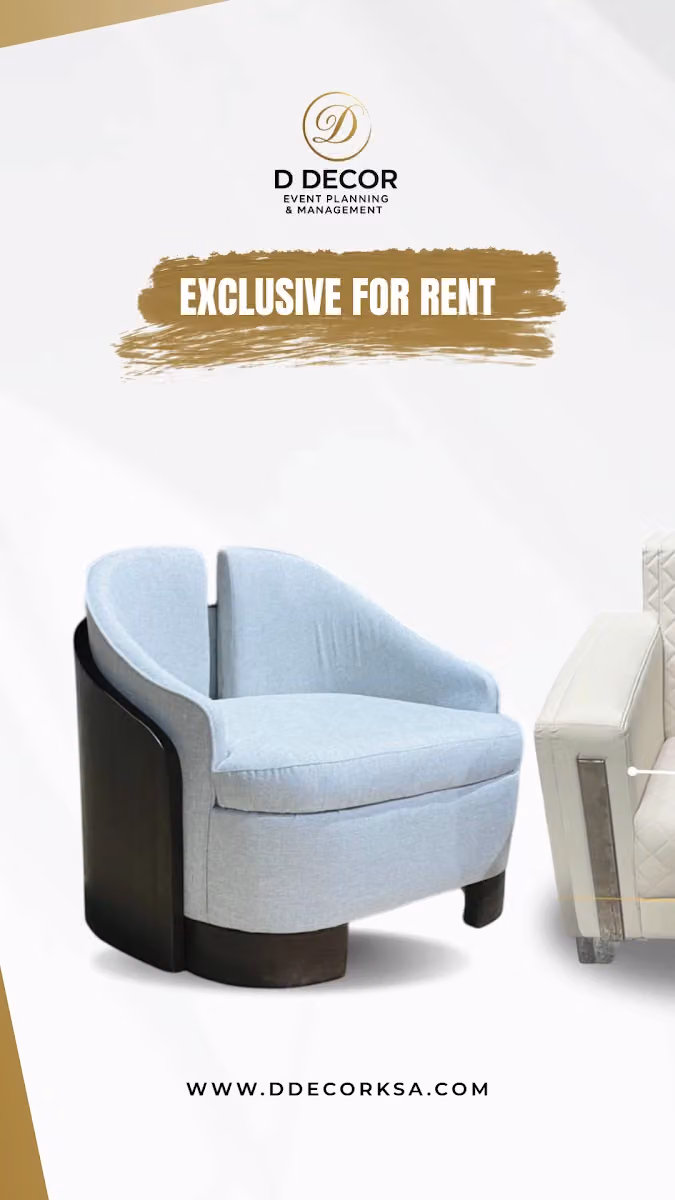 D Decor Luxury Events Furniture Rental KSA