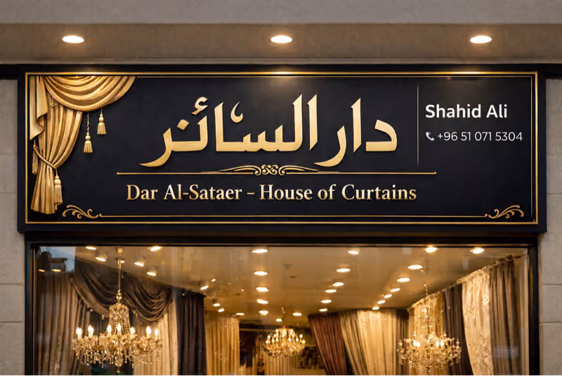 دار الستائر Dar Al-Sataer – House of Curtain