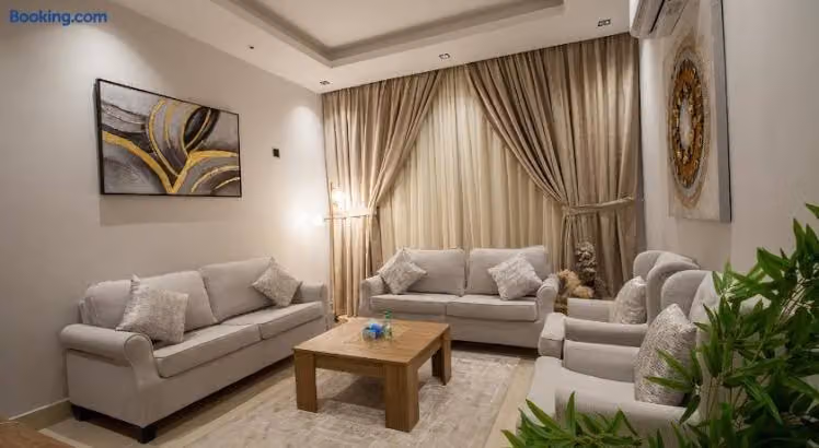 Darstays Luxurious two-bedroom apartment compound Al Malqa district