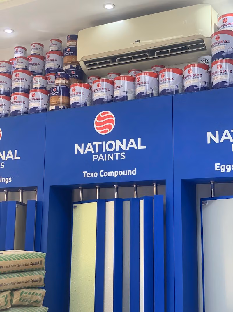 دهانات ناشونال-شركة نضال الخيرللتجارة National Paints