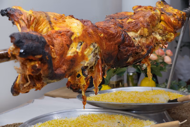 ديوانية الخروف المشوي