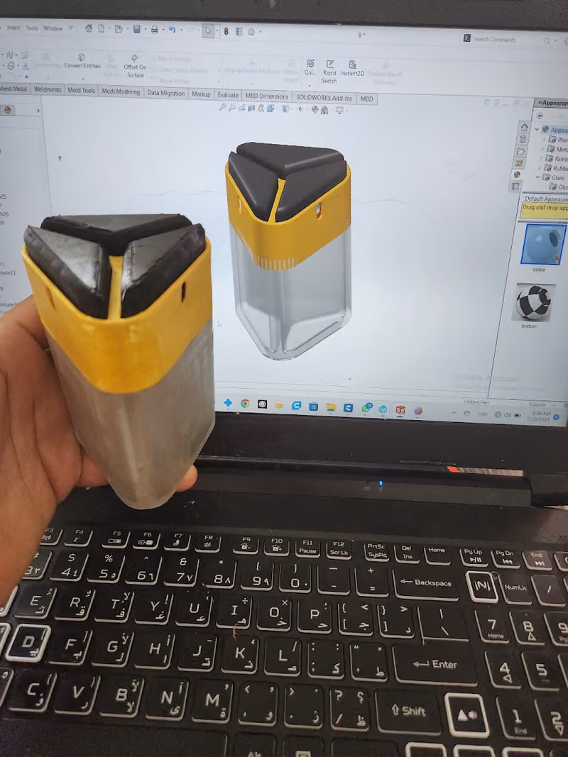 ديزاينك 3d للطباعة ثلاثية الابعاد