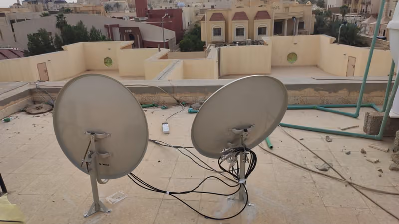 Electronics store الكتروني دش فني رسيفرات محل