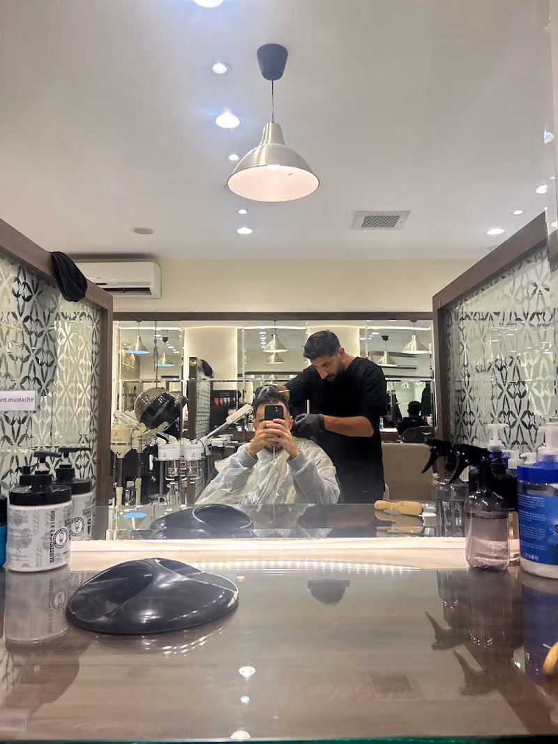 Elegant Mustache Barber Shop ( B.1 ) Al-Malaqa
