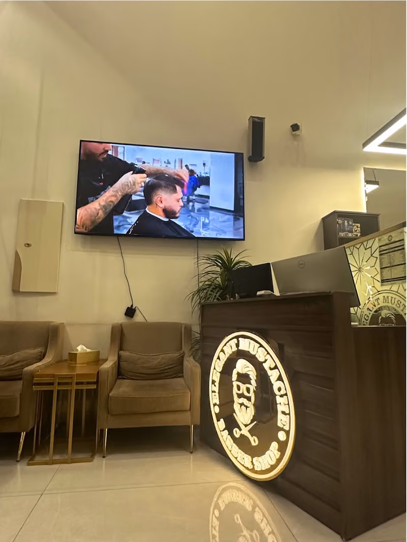 Elegant Mustache Barber Shop ( B.3 ) Al-Malaqa 2