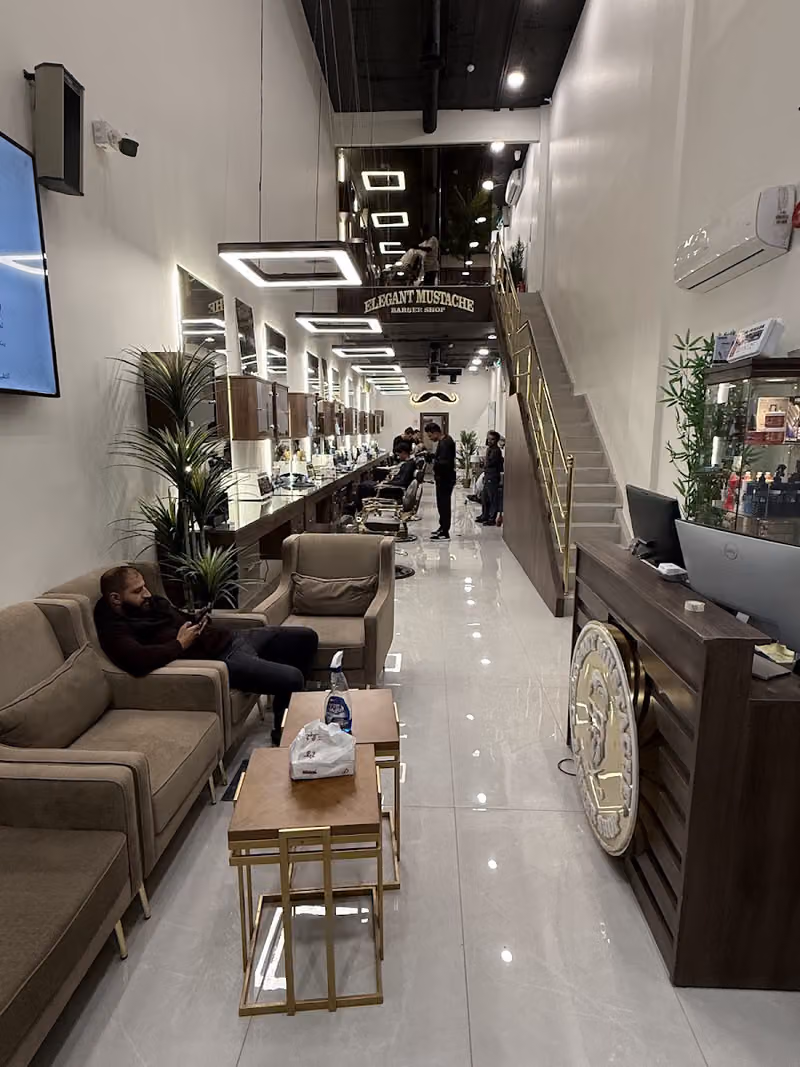 Elegant Mustache Barber Shop ( B.3 ) Al-Malaqa 2