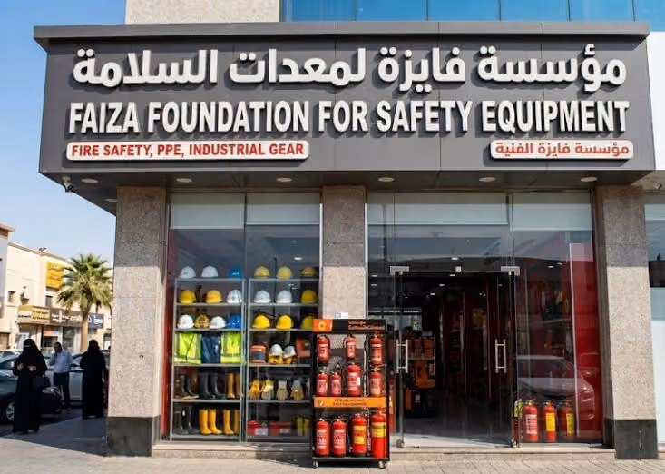 Faiza Foundation: Fire Safety Equipment & Salama - مؤسسة فايزة لمعدات السلامة وشهادة سلامة