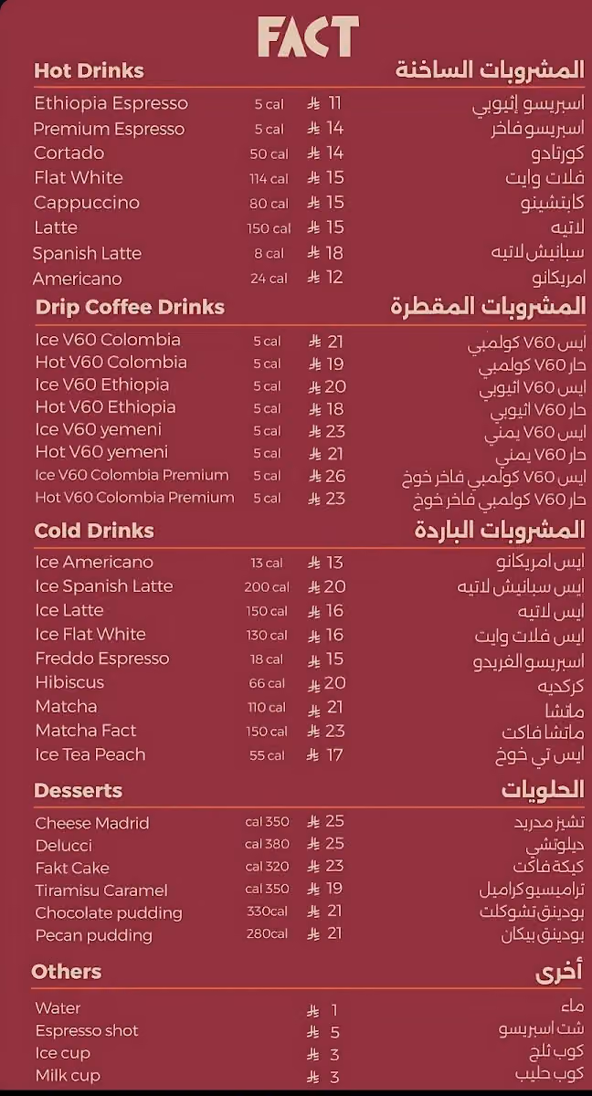 فاكت كافيه