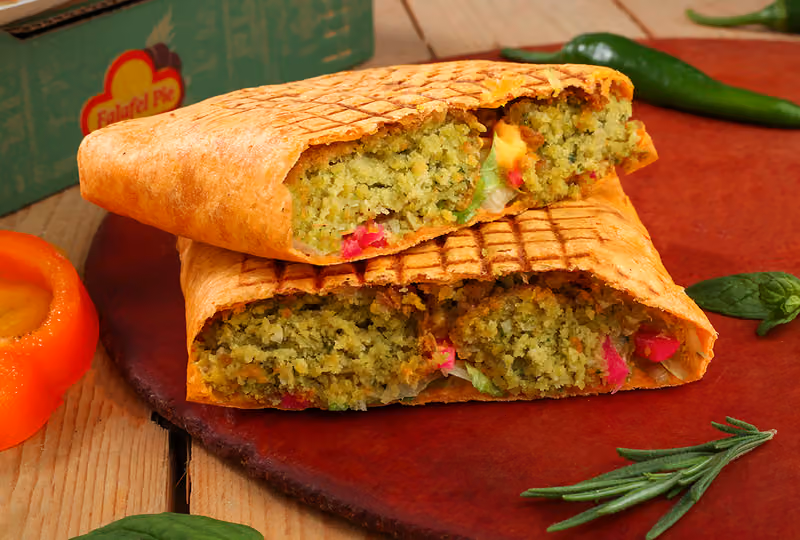 Falafel Pie فطيرة الفلافل - المهدية