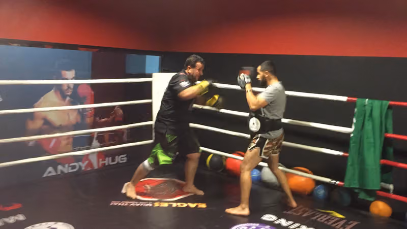 Fighter corner