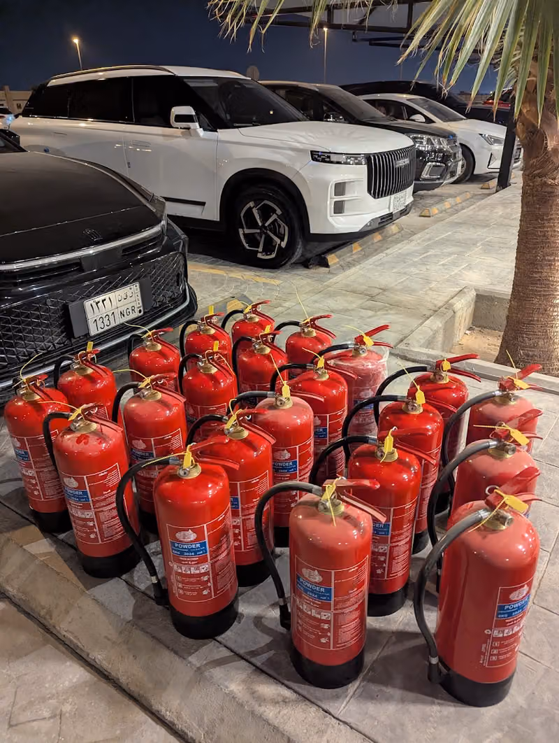 Fire Alarm & Extinguisher Service Riyadh