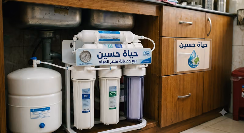فلاتر مياه صيانة و بيع