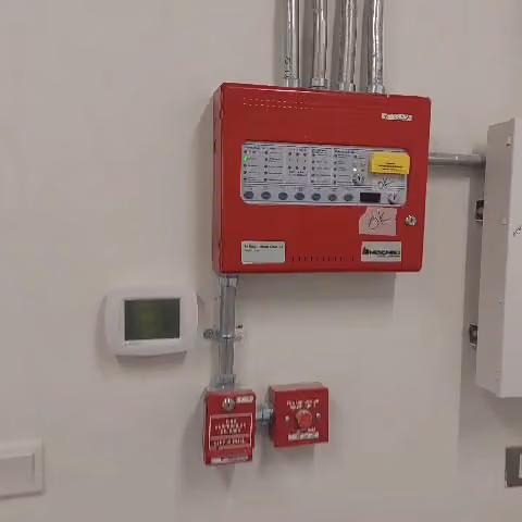 FM200 REFFLING & INSTALLATION WORK & ALL SAFETY EQUIPMENT سلامة للادوات طفاية الحريق