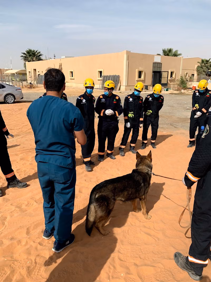 فريق البحث والإنقاذ السعودي
