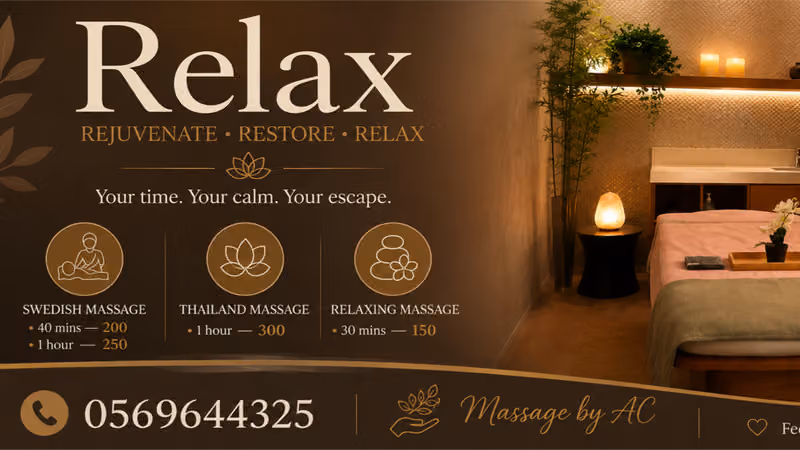Full Body Massage by Acey