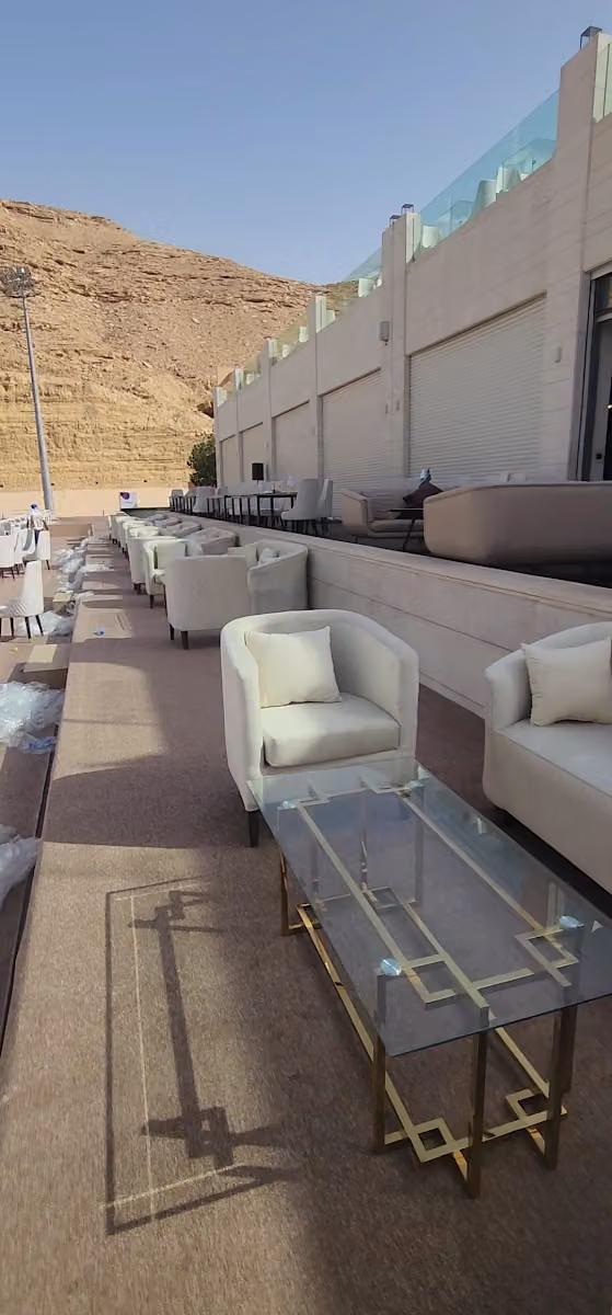 Furniture rental services