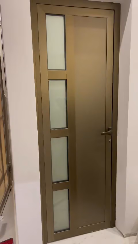 Garden aluminium and glass mirror