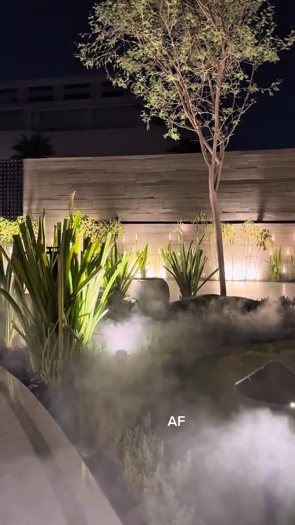 Garden landscaping in Riyadh