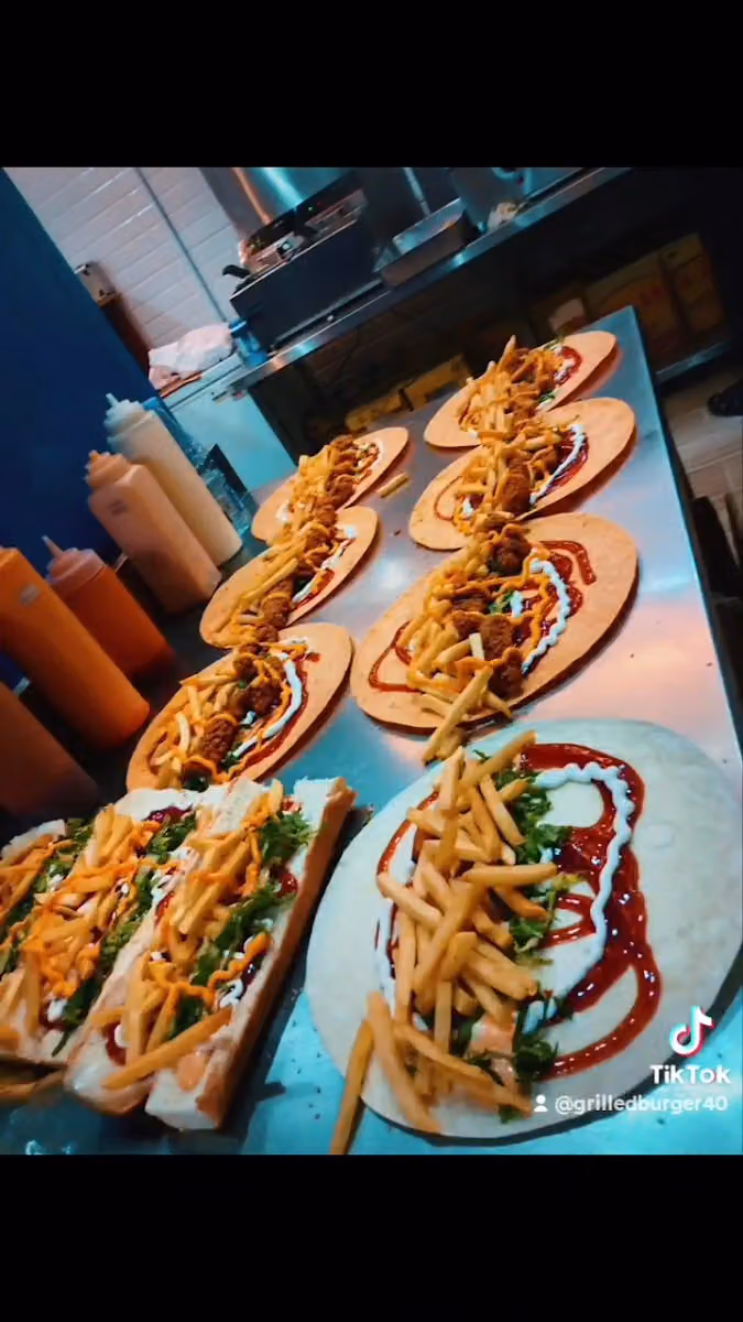 Grilled Burger برجر مشوي