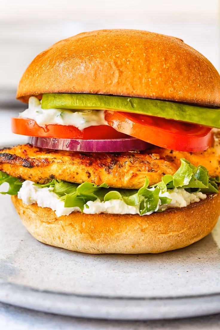 Grilled Burger برجر مشوي
