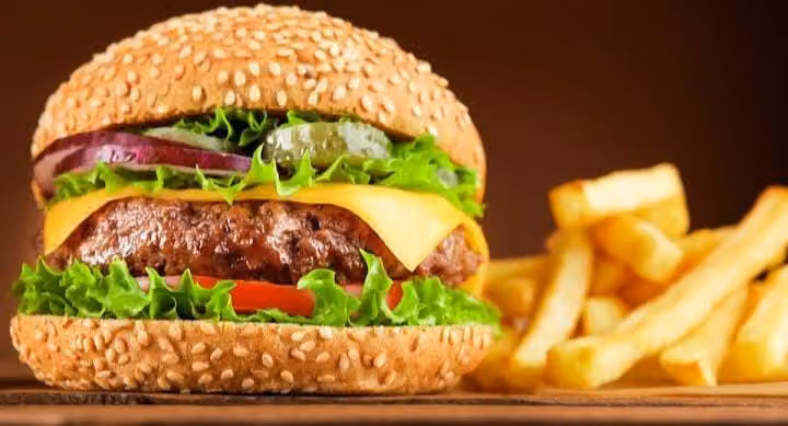 Grilled Burger برجر مشوي