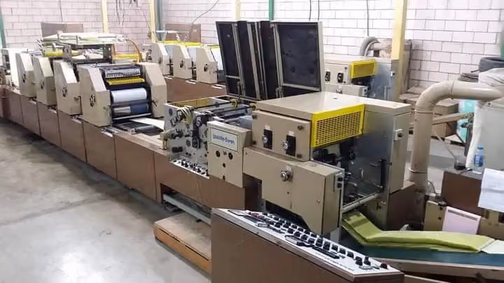 Gulf Patterns Co. Printing Press