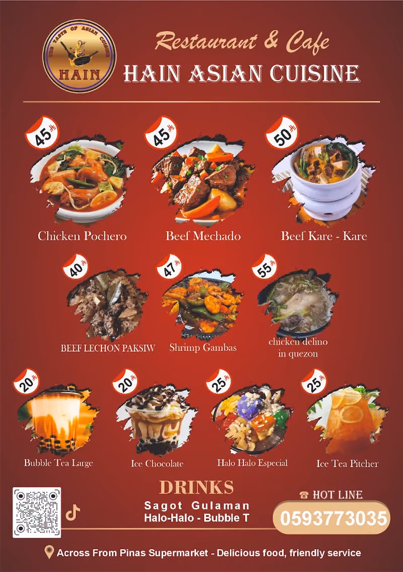 Hain Asian Cuisine