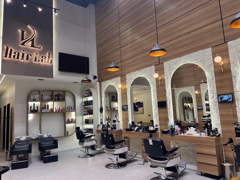 Hair lab Barbershop & Spa | صالون هير لاب للحلاقة والسبا