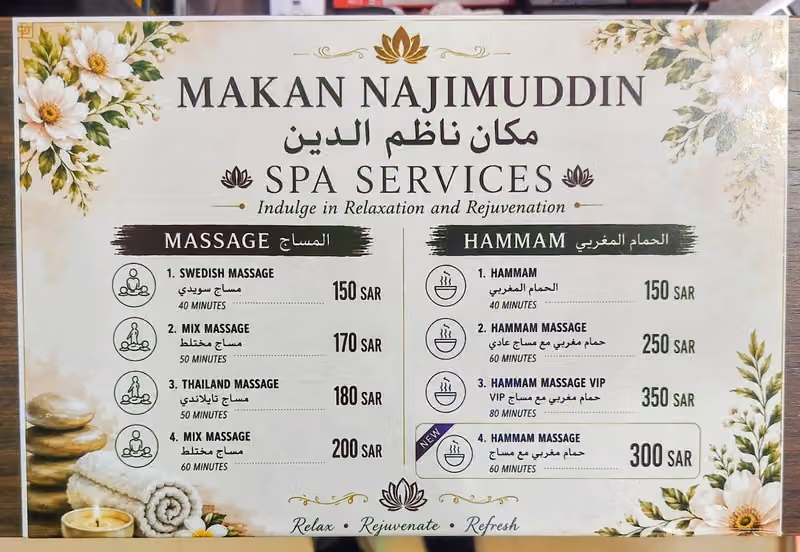 Hammam massage spa