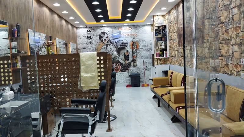 حلاق تسريحة استثنائية