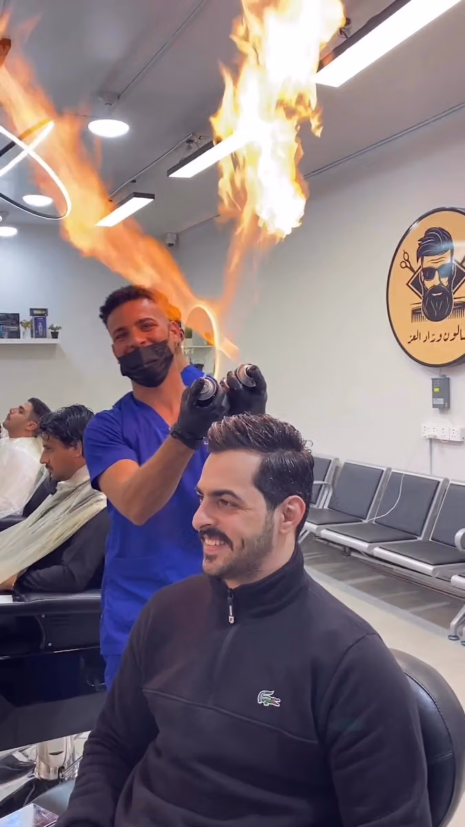 حلاق وراد العز حي الاندلس فرع 1