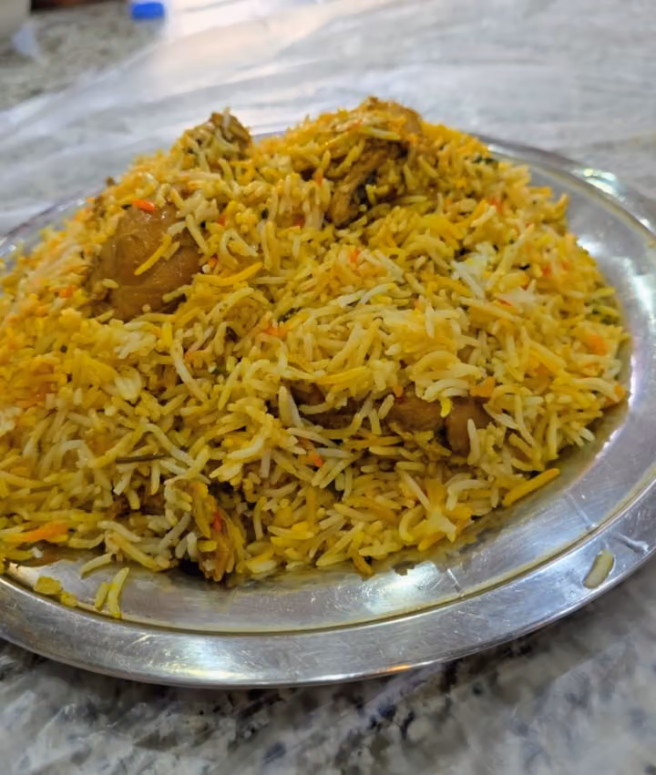 Hotel biryani
