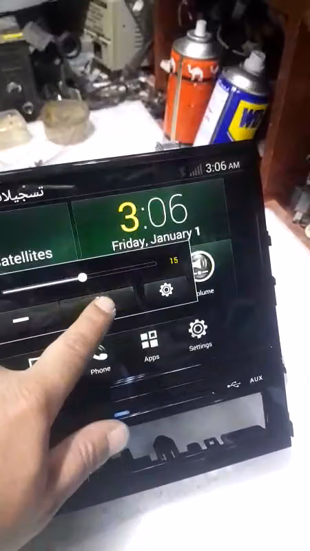 جابر لصيانة جميع شاشات السيارت