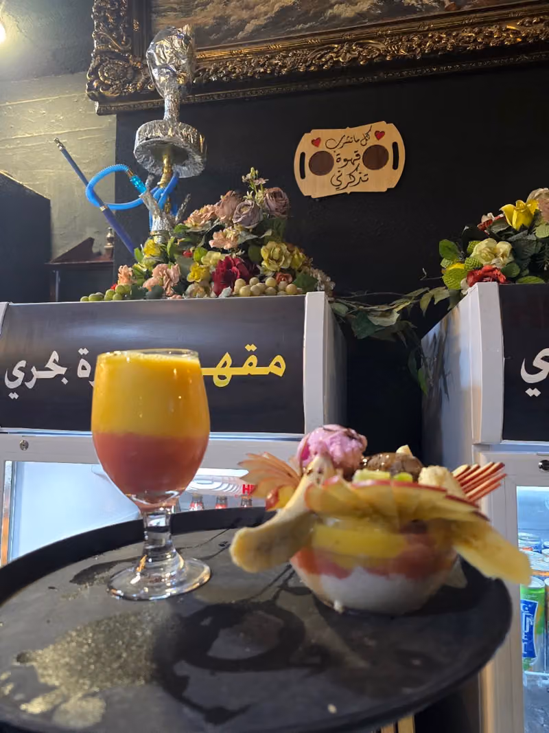كافيه سهرة بحري لتقديم المشروبات