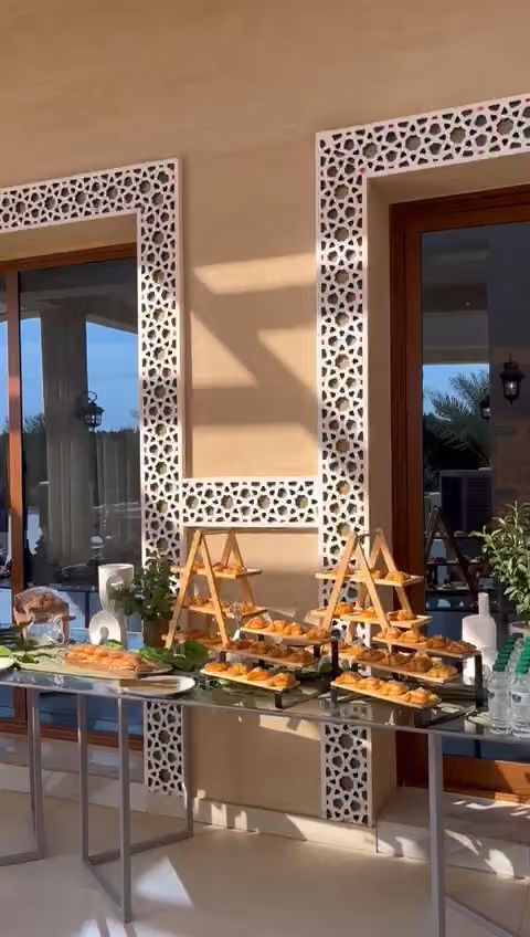 كفي برك بوفيه مفتوح للشركة للظيافه غداء عشاء فطور