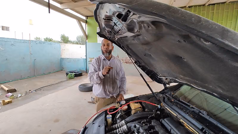 كهربائي سيارات ابو عبدالله محسن مناع
