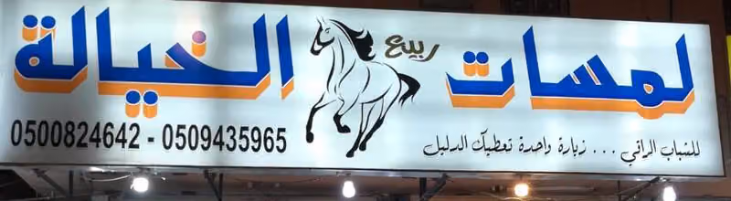 خياط لمسات الخيالة