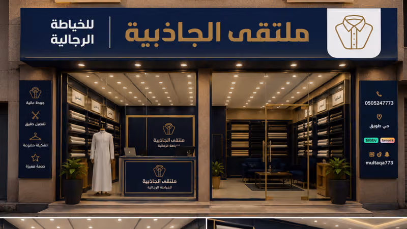 خياط ملتقى الجاذبية للخياطة الرجالية