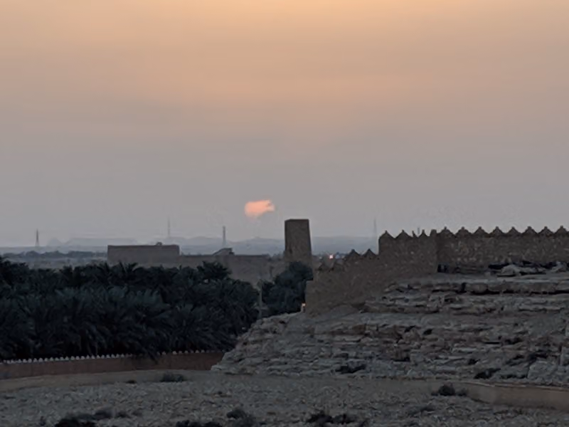 King Salman Square in Diriyah